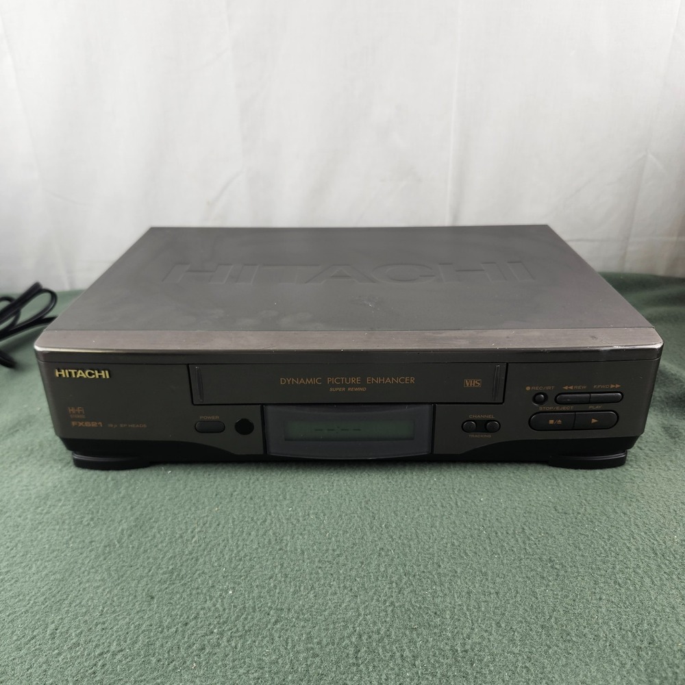 Hitachi VT FX621A VCR Player Video Recorder Vintage NO REMOTE